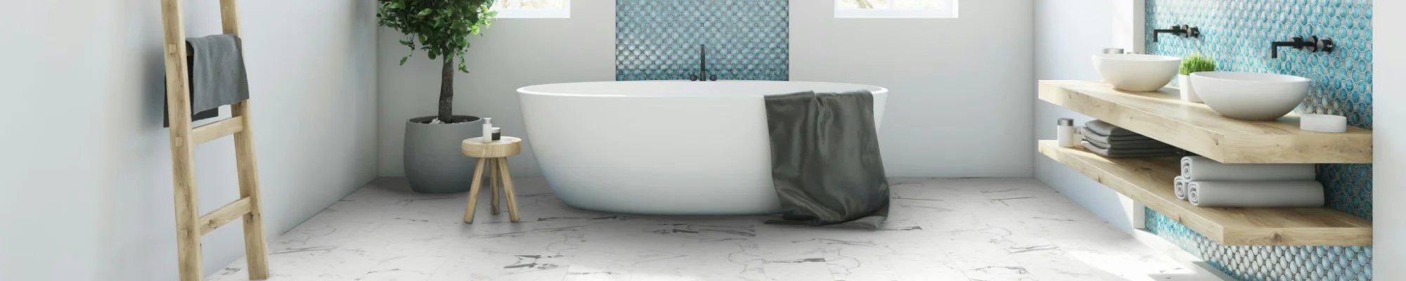 Tile flooring