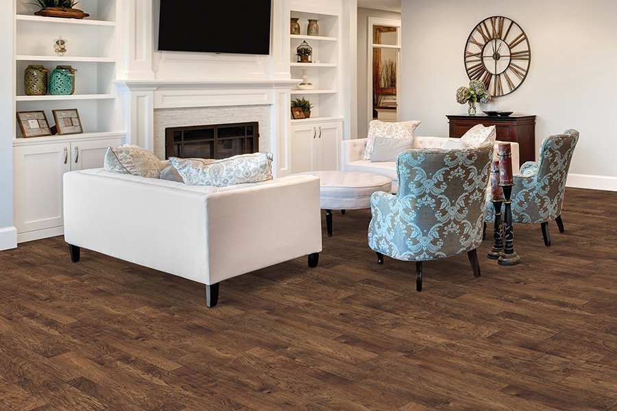 Wood look luxury vinyl plank flooring in Mason MI from Williams Carpet, INC